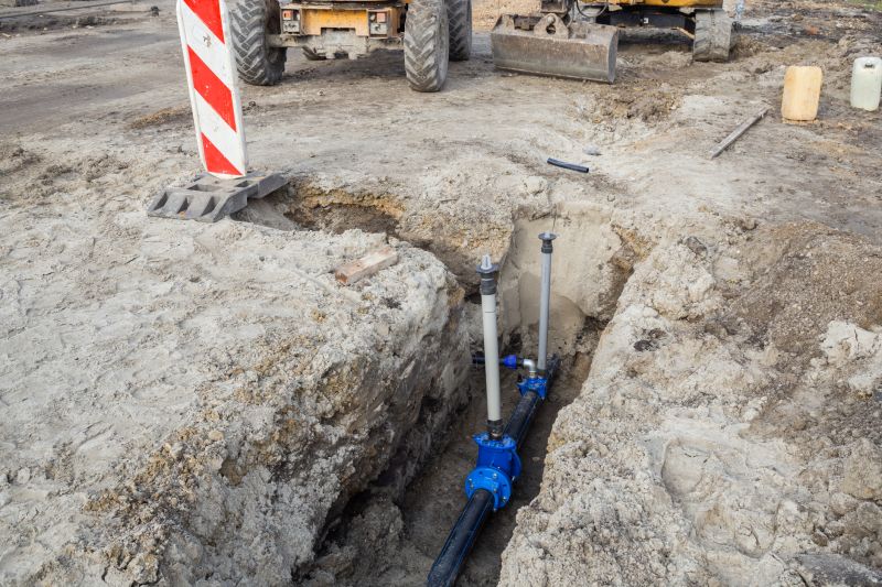 Utility Line Excavation