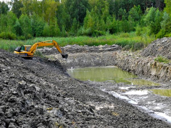 Fish Pond Digging in Dawsonville