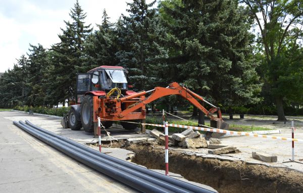 Sewer Line Excavation in Dawsonville