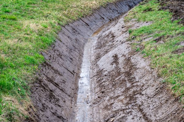 Drainage Ditch Construction in Dawsonville