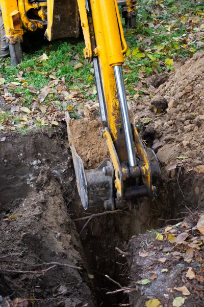 Sewer Tank Excavation in Dawsonville