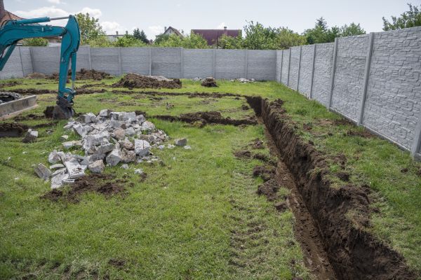 Footer Trenching in Dawsonville