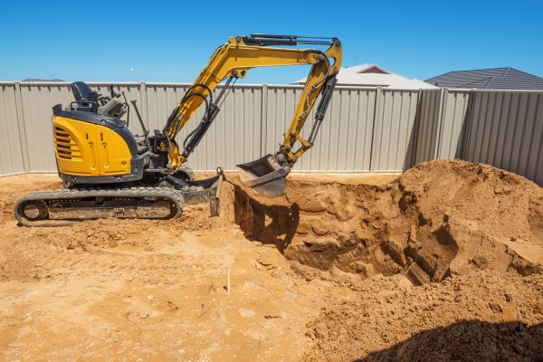 Swimming Pool Excavation in Dawsonville